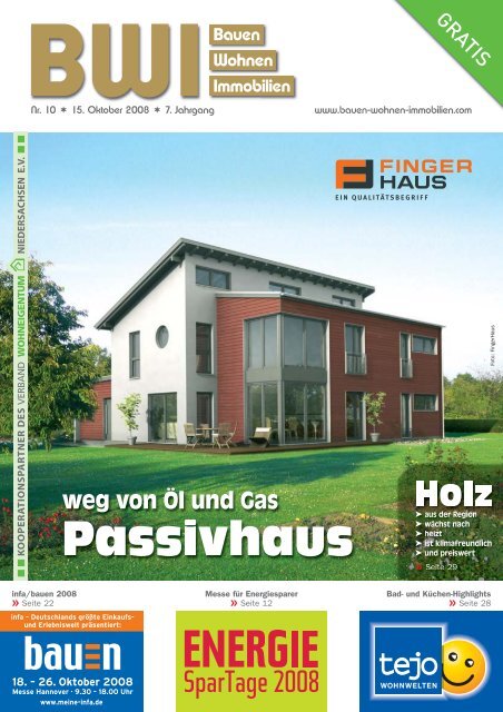 Passivhaus - Bauen Wohnen Immobilien