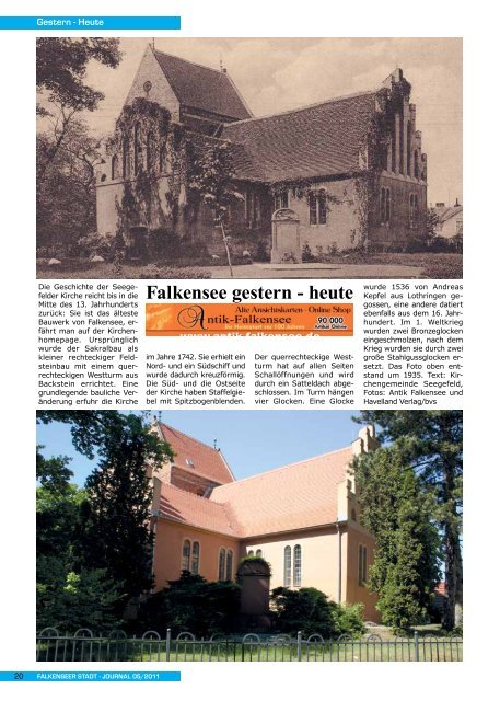 Mai 2011 - Falkenseer Stadtjournal