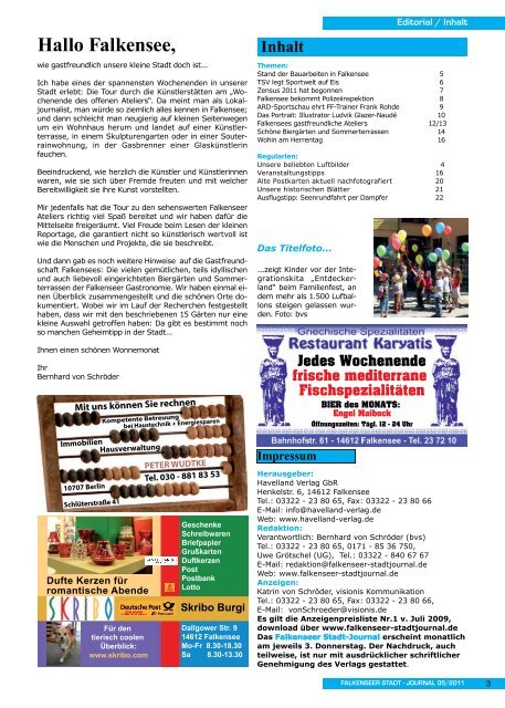 Mai 2011 - Falkenseer Stadtjournal