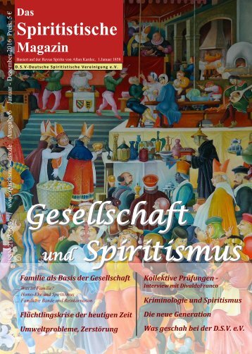 Das Spiritistische Magazin, Ausgabe 6