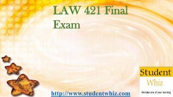 LAW 421 Final Exam -  1. When a buyer rejects nonconforming goods