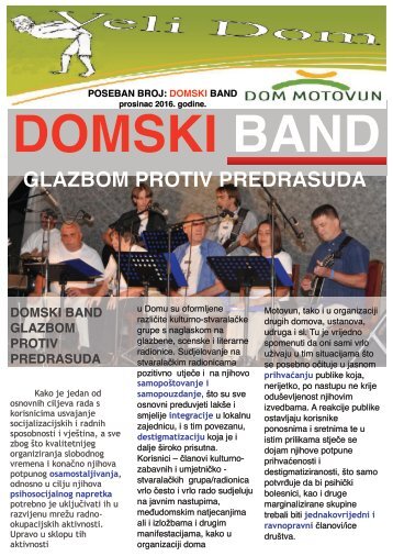 Veli Dom poseban broj Domski Band