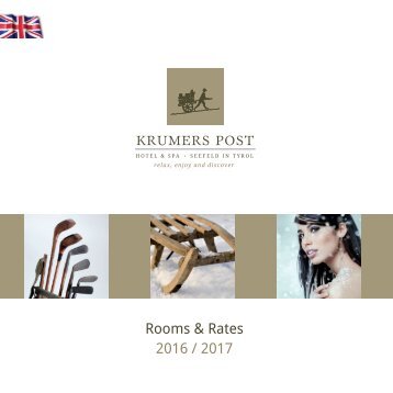 Krumers | Rooms & Rates 2017