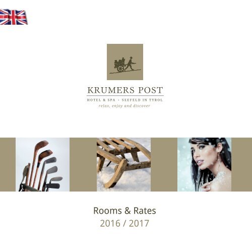 Krumers | Rooms & Rates 2017