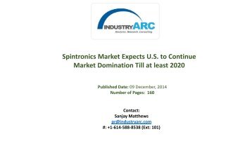 Spintronics Market