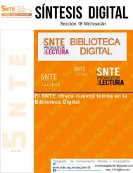 El SNTE ofrece nuevos tomos en la Biblioteca Digital