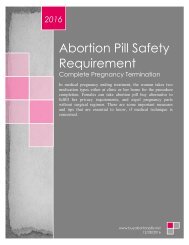 Abortion Pills Safety Requirements for Complete Pregnancy Termination