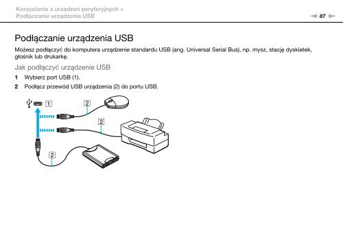 Sony VPCCB4P1E - VPCCB4P1E Istruzioni per l'uso Polacco