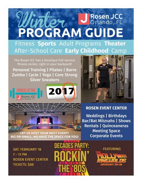 Rosen JCC - Winter Program Guide 2017