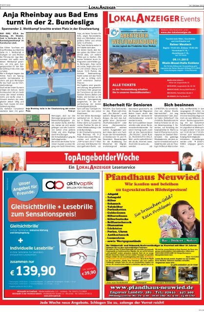 KW 43 | 24.10.2012 - Der Lokalanzeiger