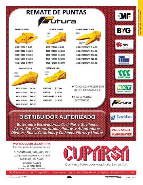 INFORMAQUINA ENERO 2017