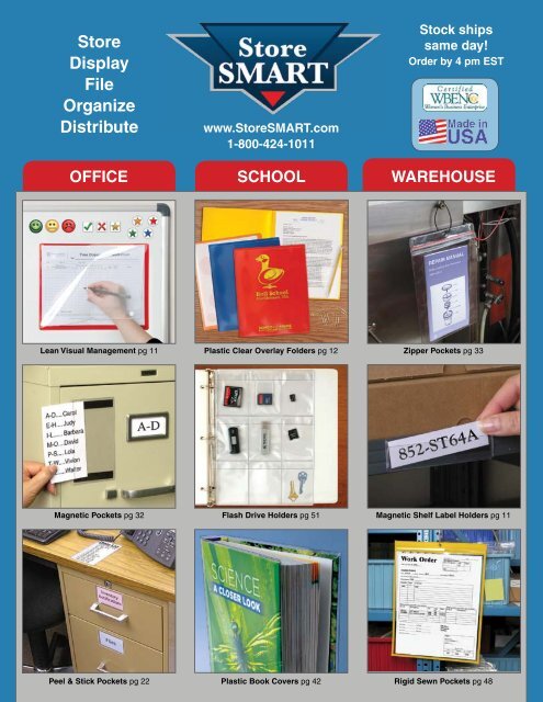  StoreSMART - Lotto Ticket Holders 5-Pack - Plastic - Mystic  Metal Collection (LTMYS) : Literature Organizers : Office Products