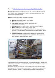 Structure of oil loading and unloading arm