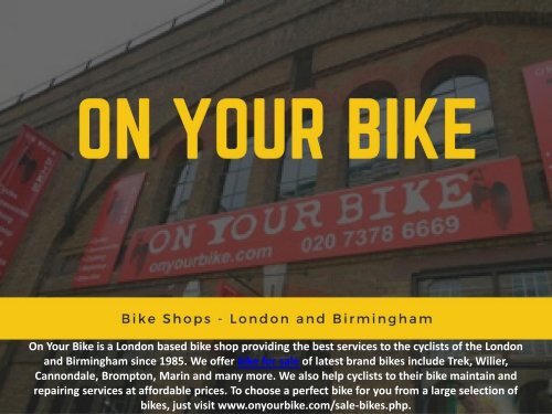 cycle shops york