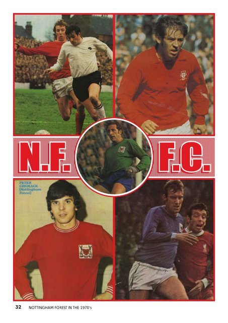 NOTTINGHAM FOREST THE 1970's