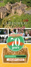 Capernwray Holidays Brochure 2017