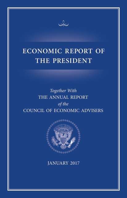 ECONOMIC REPORT OF THE PRESIDENT