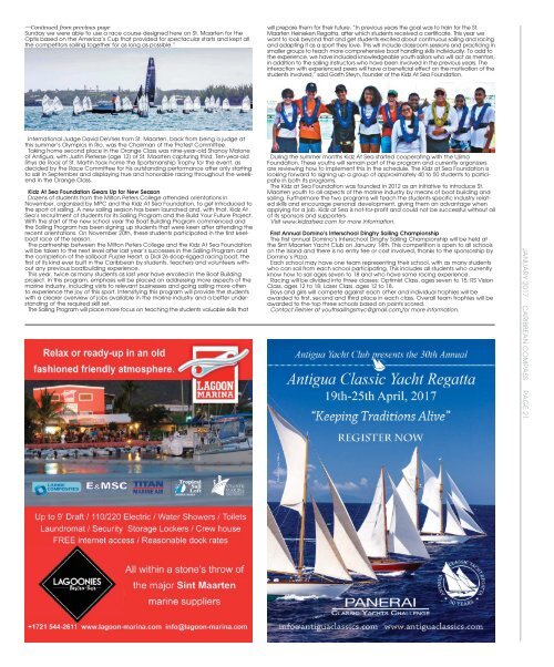 Caribbean Compass Yachting Magazine January 2017