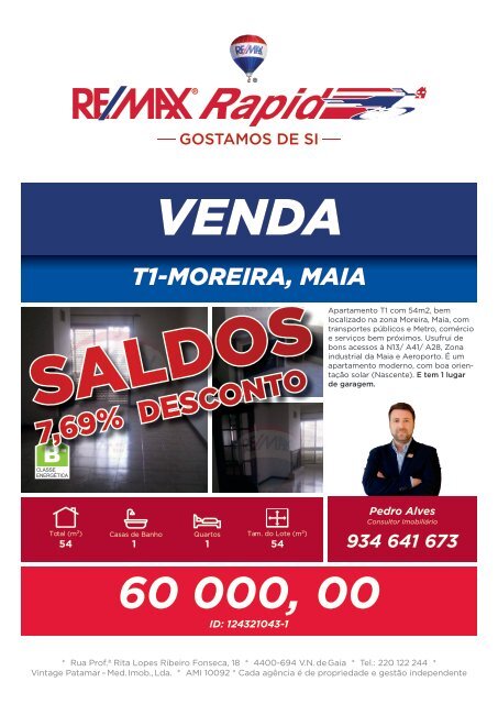 Saldos - RE/MAX Rapid