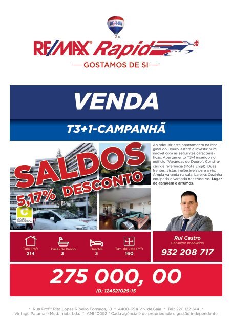 Saldos - RE/MAX Rapid