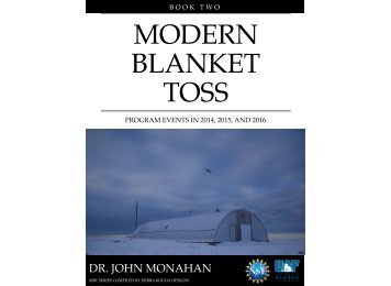 Modern Blanket Toss: Program Events in 2014, 2015, and 2016