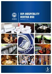 VIP-HOSPITALITY HERTHA BSC