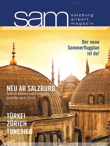 Salzburg Airport Magazin SAM 2013-01