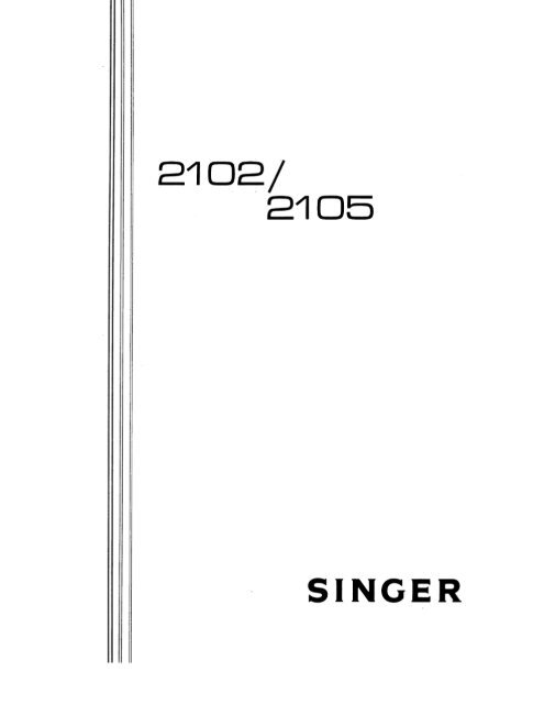 Singer 2015 Manual - English - User Manual