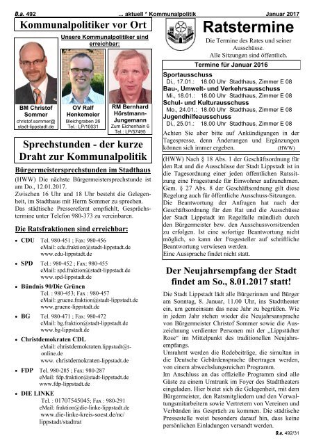 Dedinghausen aktuell 492