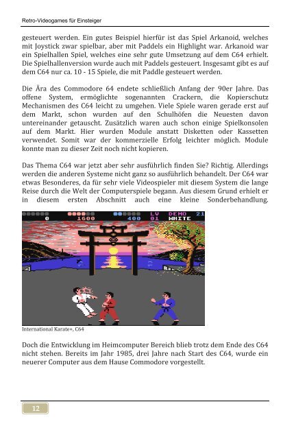 Retro-Videogames für Einsteiger