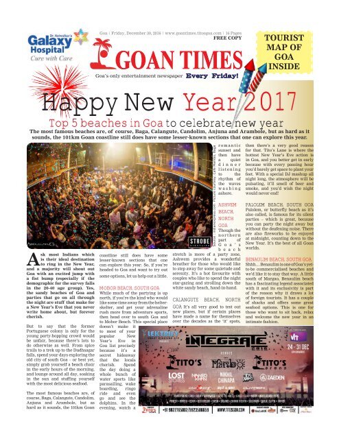 GoanTimes December 30, 2017 Issue