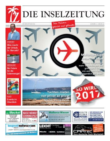 Die Inselzeitung Mallorca Januar 2017