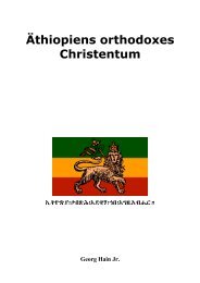 Äthiopiens orthodoxes Christentum