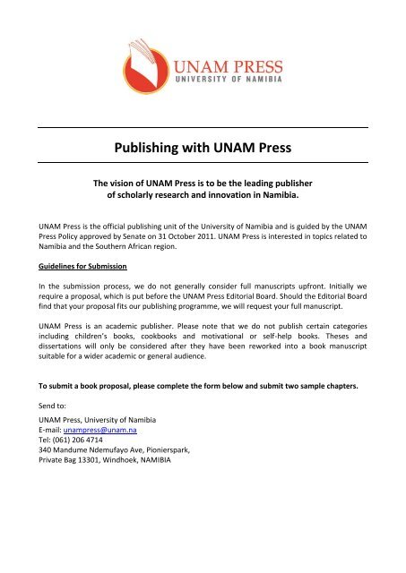 unam_press_book_proposal_and_submission_form