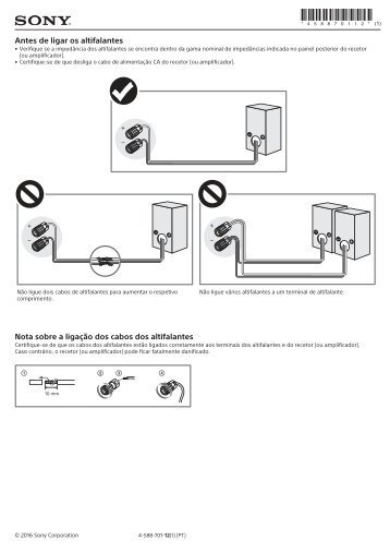 Sony STR-DH770 - STR-DH770 Volantino Portoghese