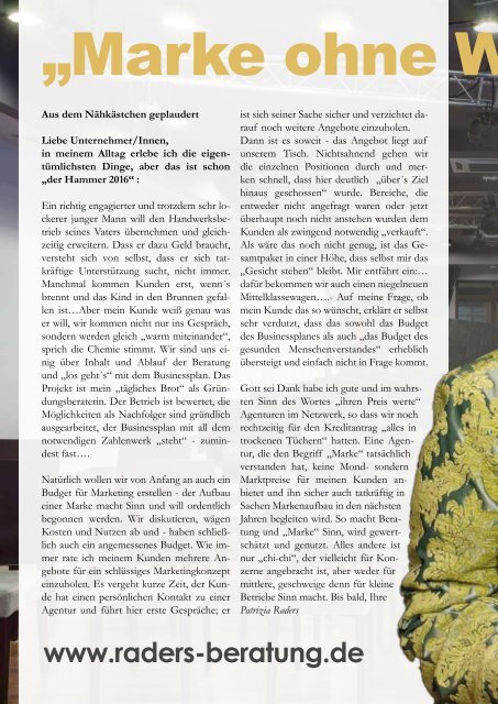 Orhideal IMAGE Magazin - Januar 2017
