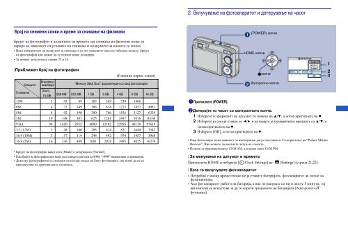 Sony DSC-W300 - DSC-W300 Istruzioni per l'uso Macedone