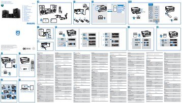 Philips SystÃ¨me audio sans fil multiroom - Guide de mise en route - ENG