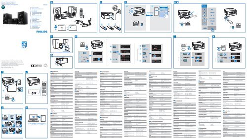 Philips Syst&egrave;me audio sans fil multiroom - Guide de mise en route - ENG