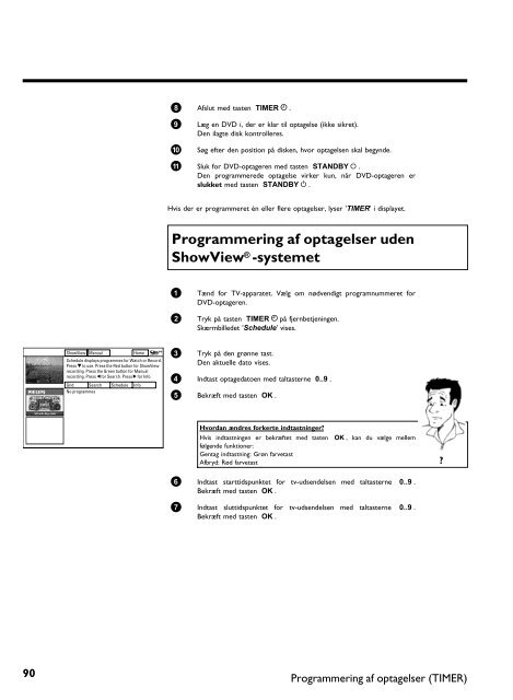 Philips Matchline Lecteur/enregistreur de DVD - Mode d&rsquo;emploi - DAN