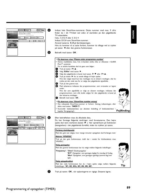 Philips Matchline Lecteur/enregistreur de DVD - Mode d&rsquo;emploi - DAN