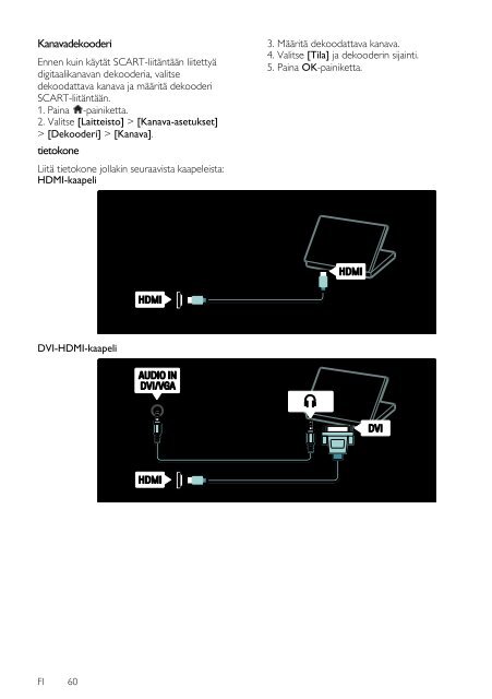 Philips TV LCD - Mode d&rsquo;emploi - FIN