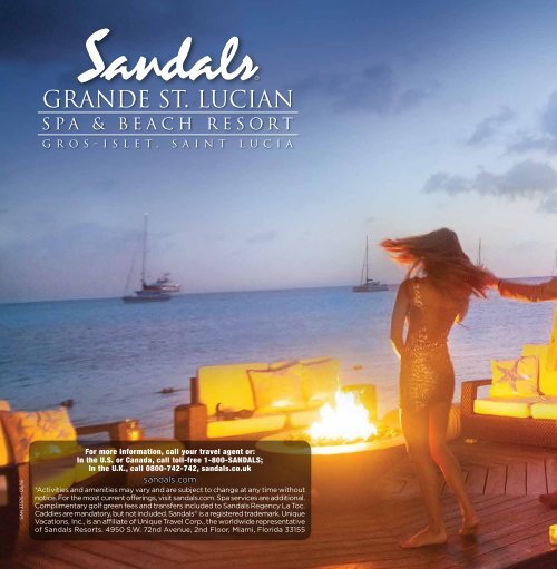 Sandals Grande St. Lucian Spa & Beach Resort