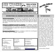 Die Woche 28/ 07.07.2012 - Pastoralverbund Ense