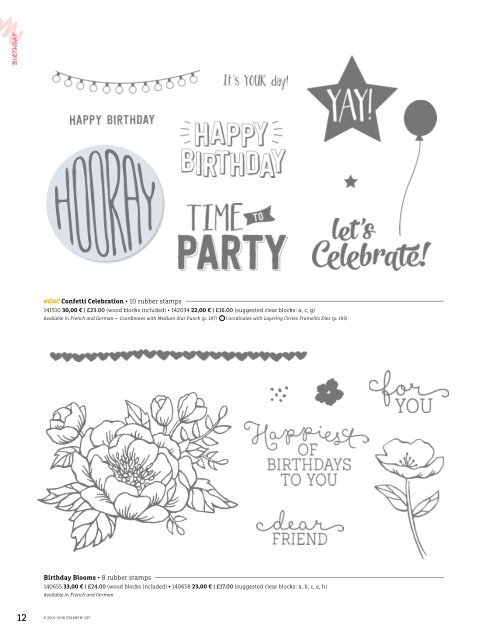 Stampin' Up! Jaarcatalogus 2016-2017