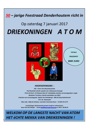 Driekoningen ATOM 7 januari 2017