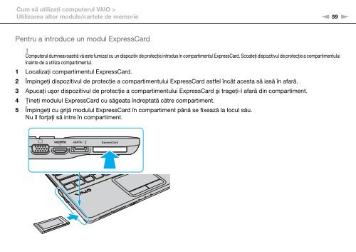 Sony VPCEB3G4E - VPCEB3G4E Istruzioni per l'uso Rumeno