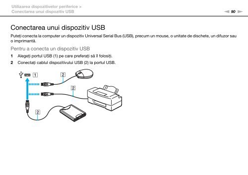 Sony VPCEB3G4E - VPCEB3G4E Istruzioni per l'uso Rumeno