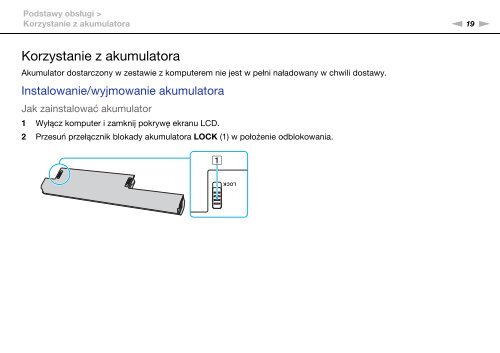 Sony VPCEB3G4E - VPCEB3G4E Istruzioni per l'uso Polacco