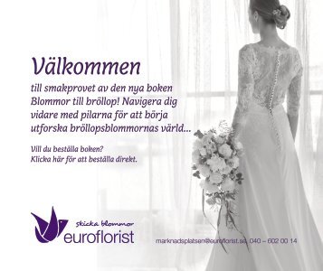 Blommor till bröllop – Euroflorist (se)